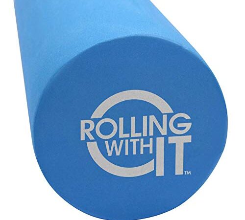 13 Inch Length x 6 Inch Round - The Foam Roller - Best Firm High Density Eco-Friendly EVA Foam Rollers for Physical Therapy, Great Back Roller for Muscle Therapy, Mobility & Flexibility