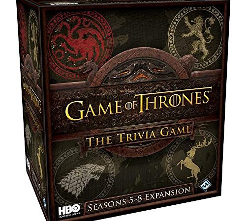 Fantasy Flight Games Game of Thrones: Trivia Game: Seasons 5 - 8 Expansion, Various