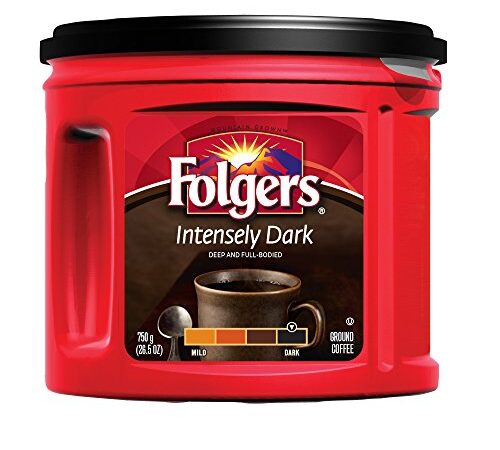 Folgers Intensely Dark Ground Coffee 750g