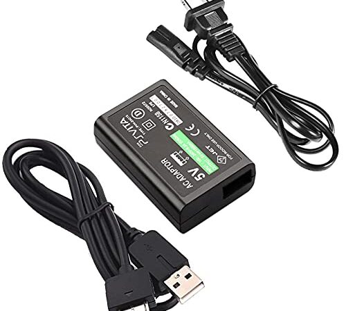 Ssgamer AC Adapter Power Charger for PS Vita 1000