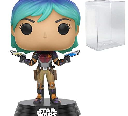 Star Wars: Rebels - Sabine Wren Funko Pop! Vinyl Figure (Bundled with Compatible Pop Box Protector Case)