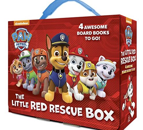 The Little Red Rescue Box (PAW Patrol): 4 Board Books