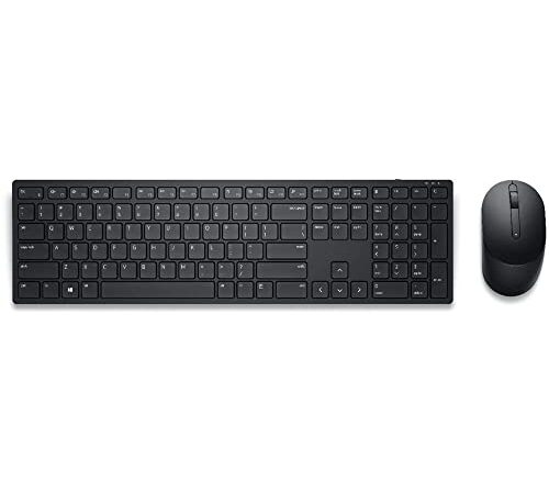 Dell Pro Wireless Keyboard and Mouse Combo - Black (KM5221W)