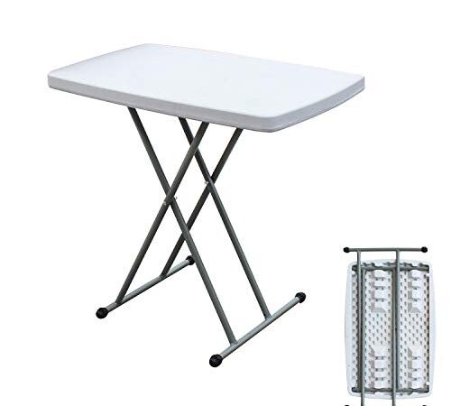 DlandHome Camping Folding Table 29.9inches BBQ Portable Desk Outdoor Dinner Table Utility Table…