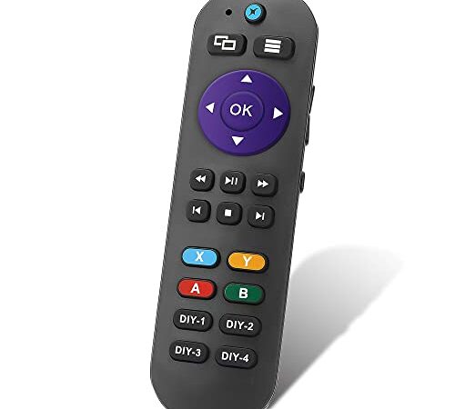 Gvirtue Universal Remote Control for Xbox One, Xbox One S, Xbox One X, All in One Remote Control with 7 More Learning Keys Programmed to Control TV, Soundbar Receiver