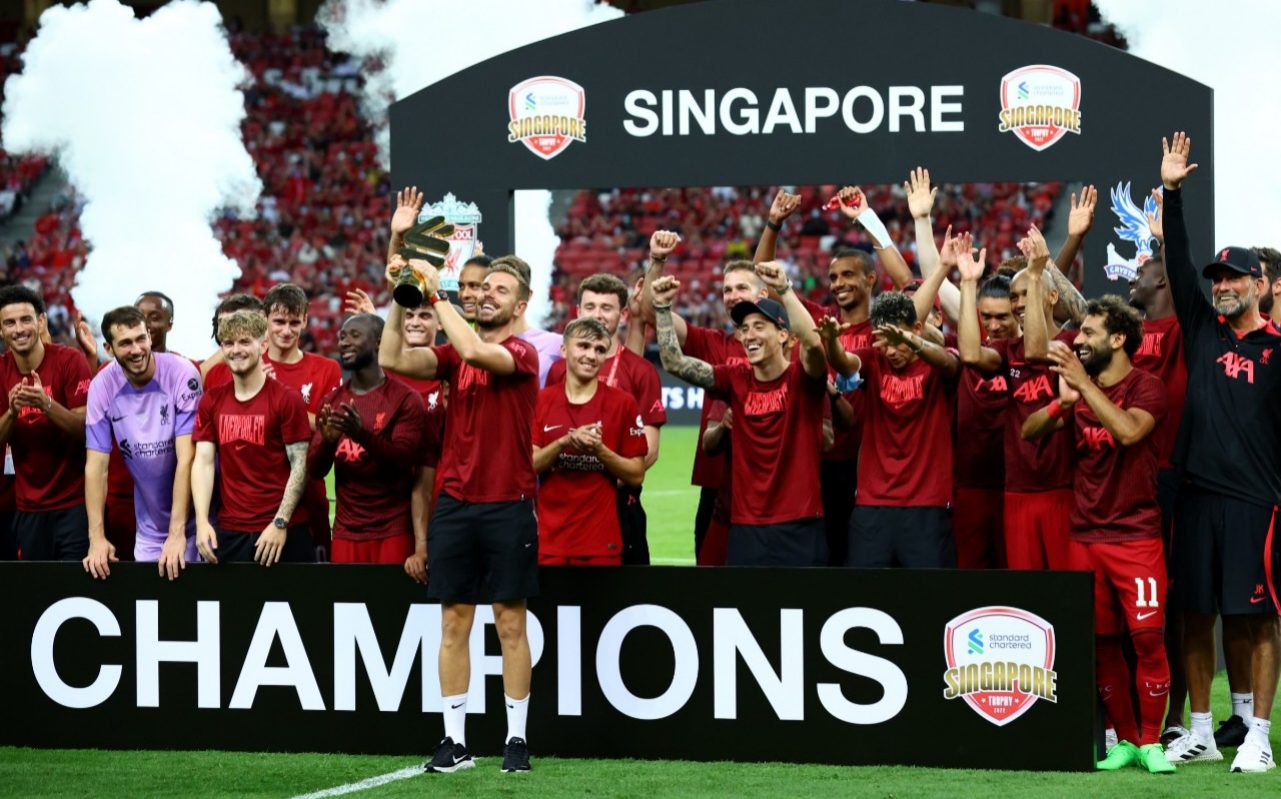 Liverpool vs. Crystal Palace result: Jurgen Klopp’s side seal first preseason win in Singapore