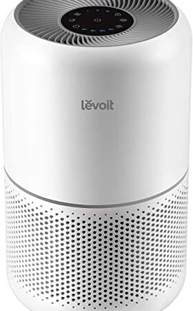 Levoit Air Purifiers for Home Allergies and Pets in Bedroom, H13 True HEPA Filter Air Purifier Removes 99.97% Smoke Dust Pollen,Odor,Air Cleaner for Large Room, 4 Kinds of Filter Replacement,Core 300