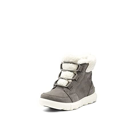 SOREL Women's Explorer II Carnival Cozy Waterproof Boot - Quarry, Dove - Size 9