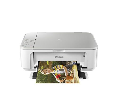 Canon PIXMA MG3620 Wireless All-in-One Inkjet Printer, White
