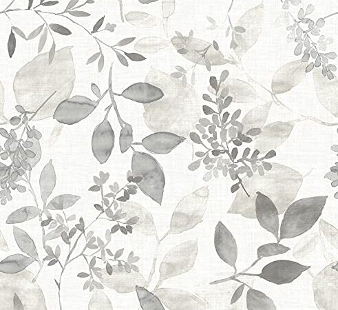 Grey Breezy Peel & Stick Wallpaper