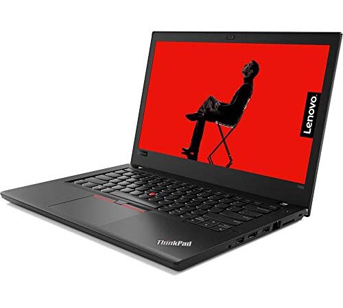 Lenovo ThinkPad T480 14-inch HD Business Laptop (Intel 8th Gen Quad-Core i5-8250U, 16GB DDR4 RAM, Toshiba 256GB PCIe NVMe 2242 M.2 SSD) Fingerprint, Thunderbolt 3 Type-C, WiFi, Windows 10 Pro (Renewed)