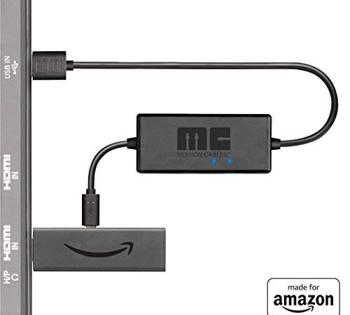 Made for Amazon, USB Power Cable (Eliminates the Need for AC Adapter)