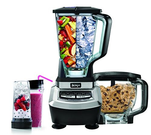 Ninja BL780C, Ninja Supra Kitchen System with Blender and Food Processor, Black/Silver, 1200W, (Canadian Version)