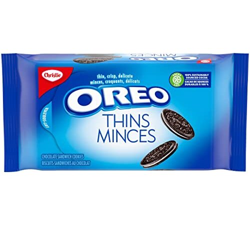 OREO Thins Original Sandwich Cookies, 1 Resealable Pack (287g)