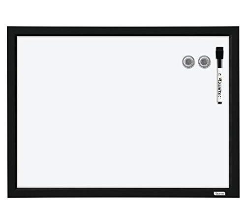 Quartet Dry Erase Board, Magnetic, 17 x 23 Inches, Black Frame (MWDW1723M-BK)