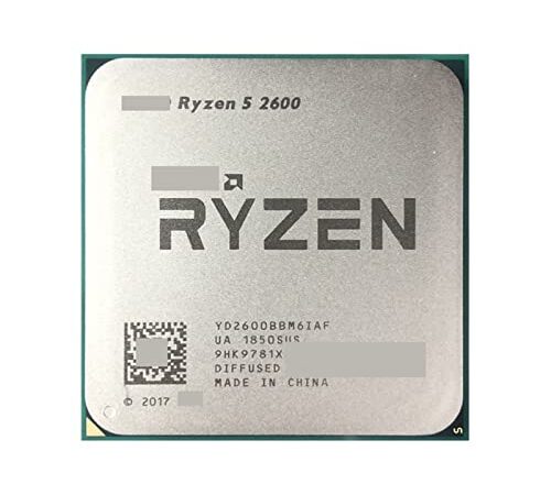 Computer Accessories Ryzen 5 2600 R5 2600 3.4 GHz Six-Core Twelve-Thread CPU Processor YD2600BBM6IAF Socket AM4 Manufacturing Precision