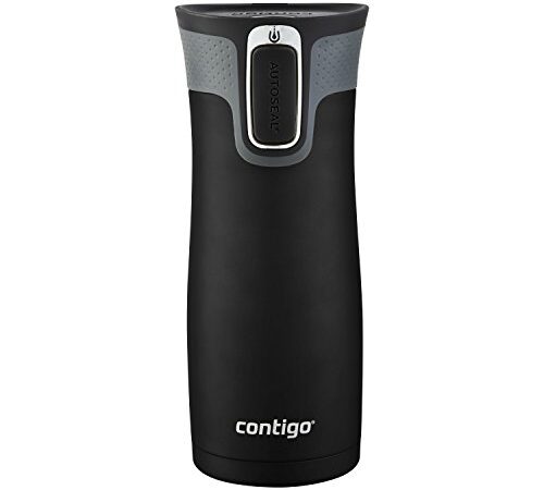 Contigo Autoseal West Loop Stainless Steel Travel Mug 16 Oz., Matte Black