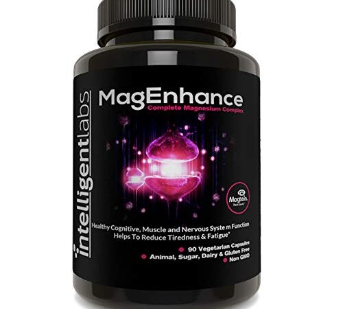 MagEnhance Magnesium-L-Threonate Complex, With Magnesium Glycinate and Taurate, 100% Money Back Guarantee! Vitamin Magnesium.