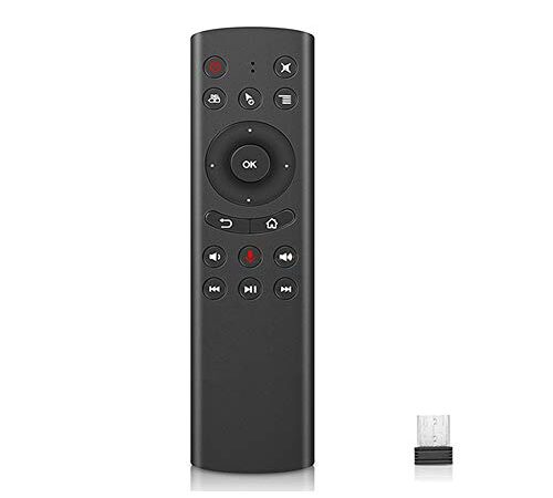 WeChip G20 Remote for NVIDIA Shield Remote Replacement 2.4G Wireless Voice Control PC/Android TV Box/HTPC/Smart TV(with USB dongle)