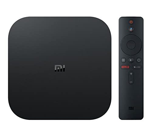 Xiaomi Mi Box S 4K HDR Android TV Remote Streaming Media Player with Google Assistant Streaming Device 4K Ultra HD