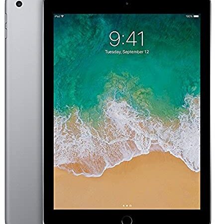 Apple iPad (5th Generation) Wi-Fi, 128GB - Space Gray (Renewed)