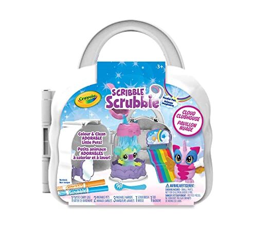 Crayola Canada Scribble Scrubbie Peculiar Rainbow Cloud Play Toy Kit (45295)