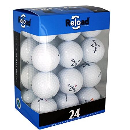 Reload Recycled Golf Balls (24-Pack) of Callaway Golf Balls