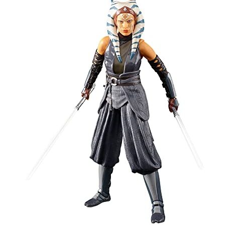 Hasbro Star Wars The Black Series Ahsoka Tano Toy 6-Inch-Scale Star Wars: The Mandalorian Collectible Action Figure, Toys for Kids Ages 4 and Up, F4349