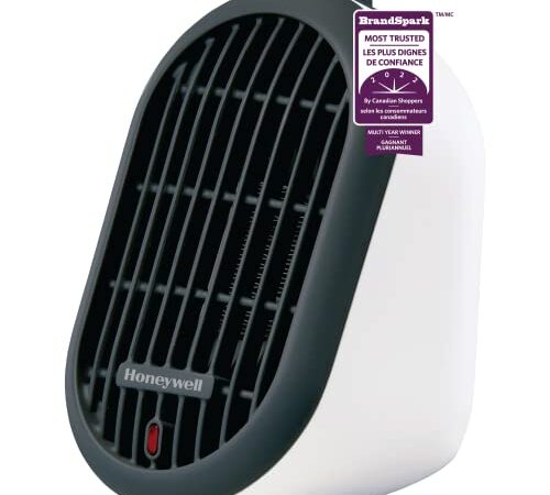 HONEYWELL HCE100WCD1HeatBud® Personal Ceramic Heater, White