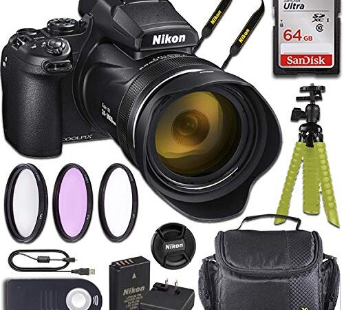 Nikon COOLPIX P1000 Camera + Accessory Bundle