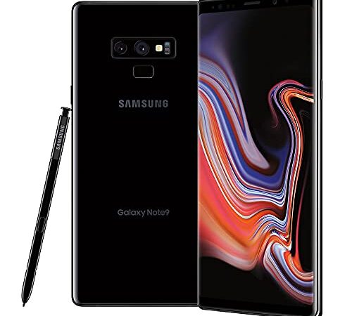 Samsung Galaxy Note9 128GB Unlocked 4G LTE Canadian Version N960W Midnight Black (Renewed)