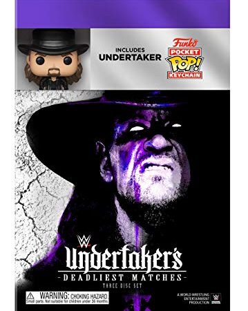 WWE: Undertaker's Deadliest Matches (3-Disc) (DVD) w/Undertaker Mini Funko