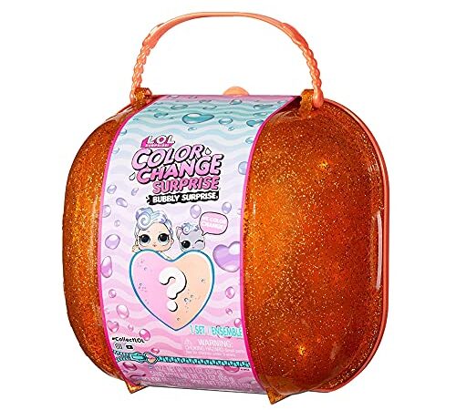 LOL Surprise Color Change Bubbly Surprise Orange with Exclusive Doll & Pet