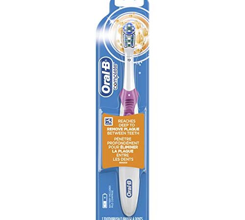 Oral-B Power Complete Battery Powered Toothbrush, Colors May Vary, 1 Count