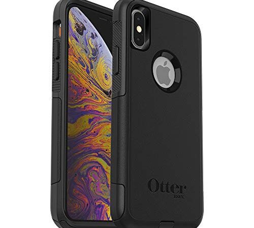 OtterBox COMMUTER SERIES Case for iPhone Xs & iPhone X - Retail Packaging - BLACK