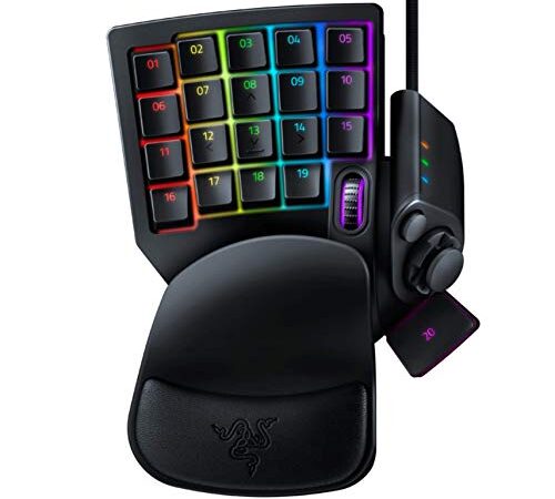 Razer Tartarus v2 Gaming Keypad: Mecha-Membrane Key Switches - 32 Programmable Keys - Customizable Chroma RGB Lighting - Programmable Macros - Classic Black