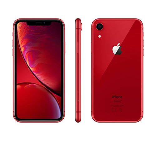 (Refurbished) Apple iPhone XR, US Version, 128GB, Red - Unlocked