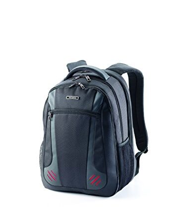 Samsonite Tectonic 2 Laptop Pro Backpack, Black/red, International Carry-on