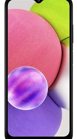 Samsung Galaxy A03S-A037M/DS 4G LTE (NOT 5G) 6.5" HD+ Triple Camera 5000mAh Battery, Dual Sim GSM Unlocked Global 4G Volte (NOT CDMA SUPPORTED VERIZON/Boost) International Model-No Warranty (Black, 64GB)