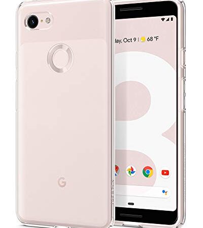 Spigen Liquid Crystal Works with Google Pixel 3 Case (2018) - Crystal Clear