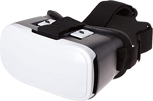 VR Smartphone Headset(Virtual Reality) Fits iPhone iOS,Samsung and Other Smartphones Up to 6 Inch White