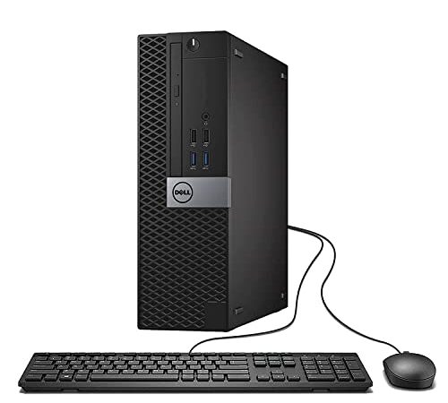 Dell OptiPlex 7040 Small Form Factor PC, Intel Quad Core i7-6700 up to 4.0GHz, 16G DDR4, 512G SSD, Windows 10 Pro 64 Bit - Supports English/Spanish/French (Renewed)