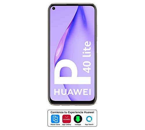 Huawei P40 Lite Dual-SIM 128GB + 6GB RAM Factory Unlocked 4G/LTE Smartphone (Sakura Pink) - International Version