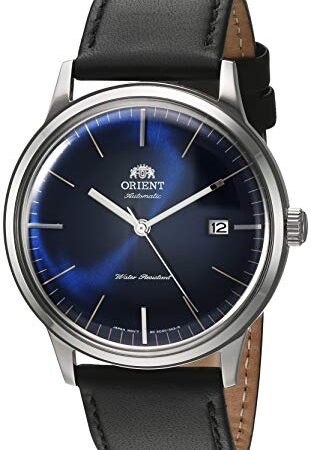 Orient 'Bambino Version III' Japanese Automatic/Hand-Winding Classic Watch, Blue