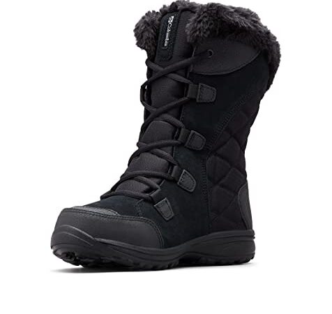 Columbia Women's Ice Maiden II, Black/Columbia Grey, 8.5