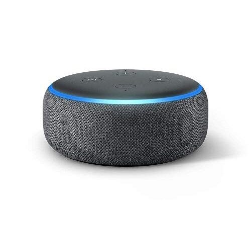 AMAZON ECHO DOT ANTRACITA (3A GENERACIÓN) ALTAVOZ INTELIGENTE CON ALEXA