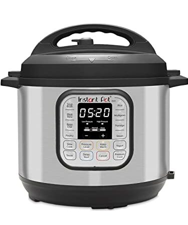 Instant Pot Duo 8 Qt 7-in-1 Multi-Use Programmable Pressure Cooker, Slow Cooker, Rice Cooker, Steamer, Saut, Yogurt Maker and Warmer