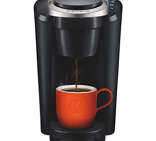 Keurig K-Compact Single Serve K-Cup Pod Coffee Maker, Energy Efficient And Features A Slim Removable Reservoir, Black