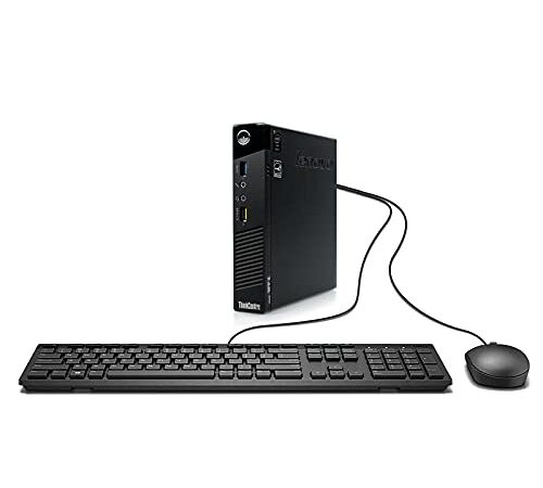 Lenovo ThinkCentre M73P Tiny Mini Business Desktop Computer, Intel Dual-Core i5-4570T Processor up to 3.60 GHz, 16GB RAM, 240GB SSD, WiFi, Windows 10 Pro (Renewed)