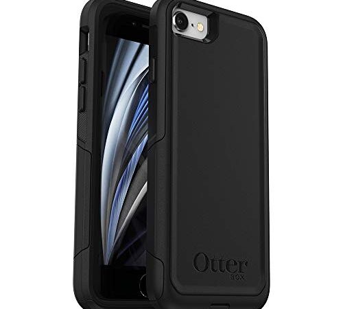 OTTERBOX Commuter Series Case for iPhone SE (3rd and 2nd gen) and iPhone 8/7 - Non-Retail/Ships in Polybag - Black